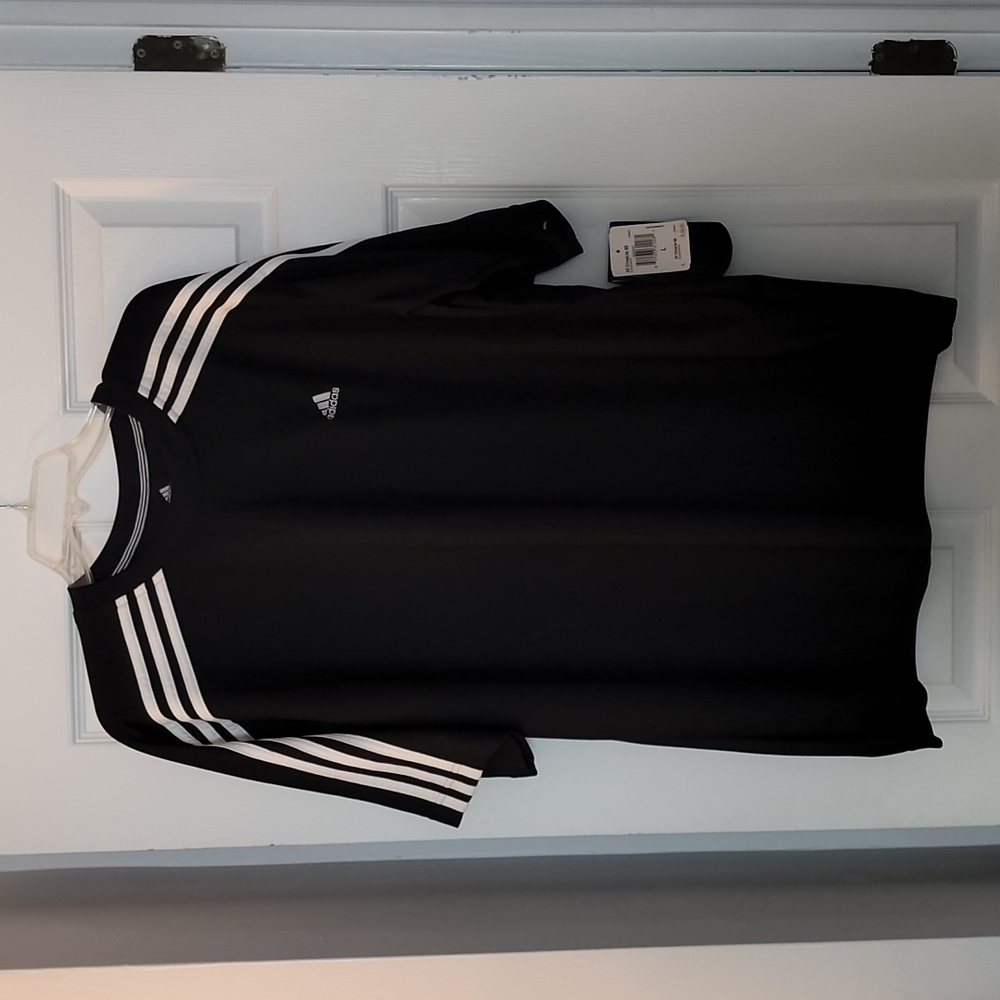 Men's Large Adidas Black Shirt